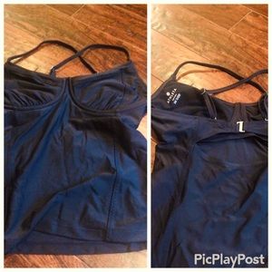 Athleta tankini top size 36d/dd